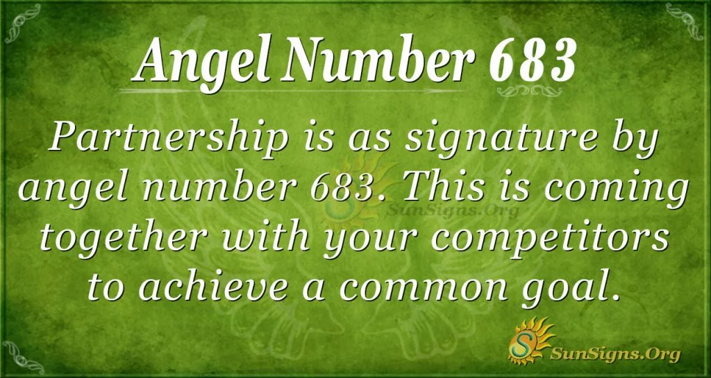 Angel Number 683