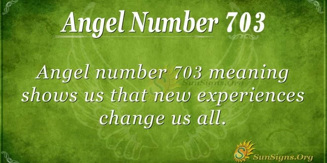 Angel Number 703
