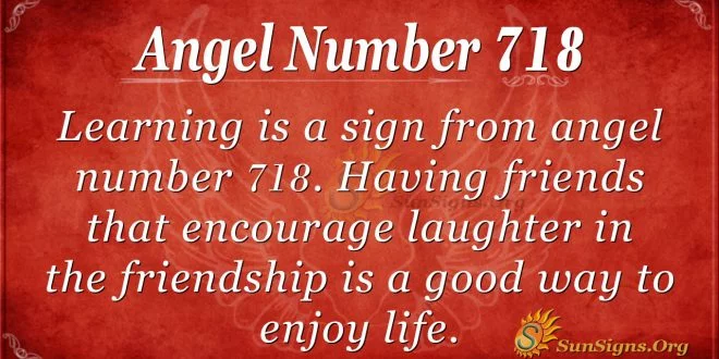 Angel Number 718