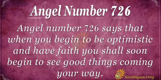 Angel Number 726