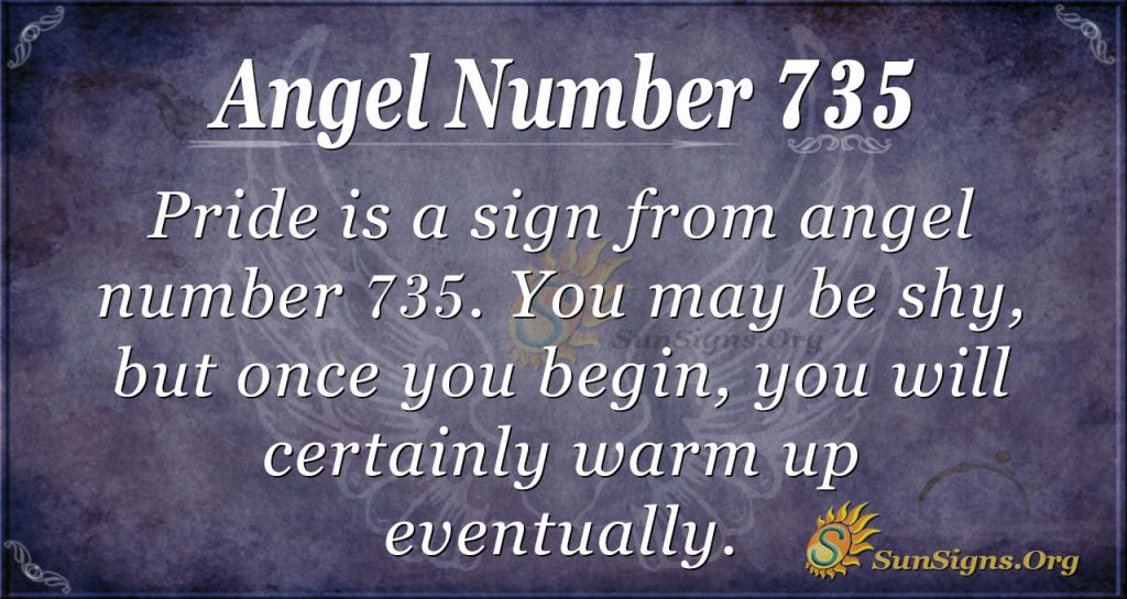 Angel Number 735 Meaning Peak Of Your Life SunSigns Org