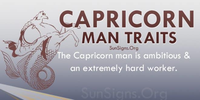 capricorn man traits