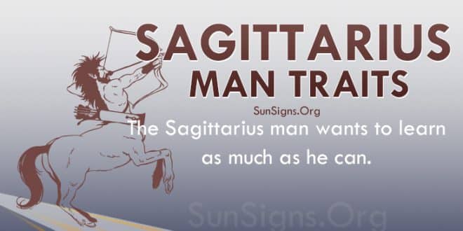 sagittarius man traits
