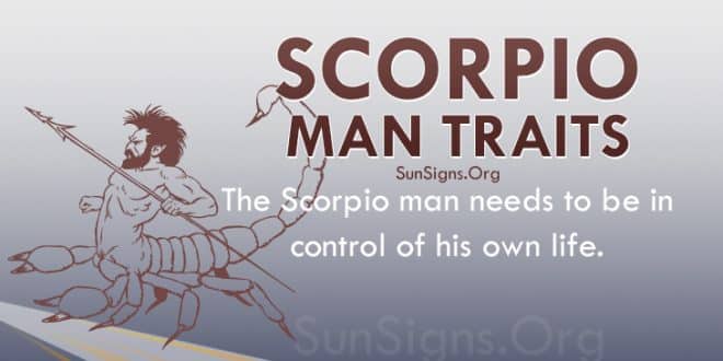 scorpio man traits