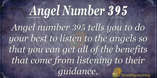 Angel Number 395