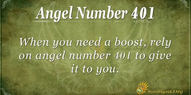 Angel Number 401