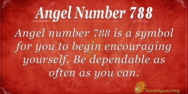 Angel Number 788