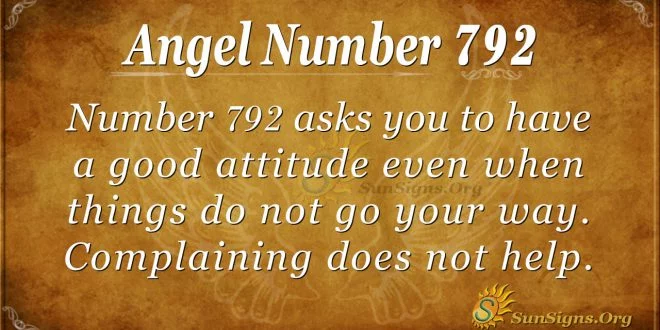 Angel Number 792