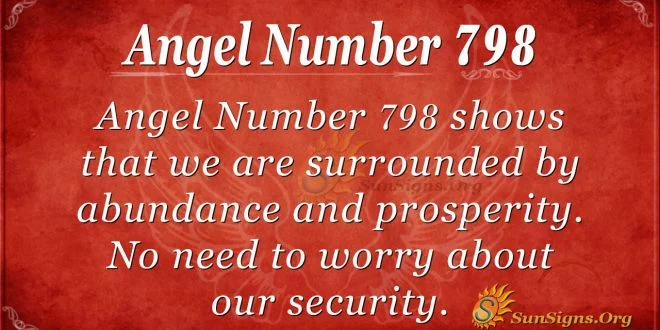 Angel Number 798