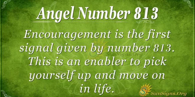 angel number 813