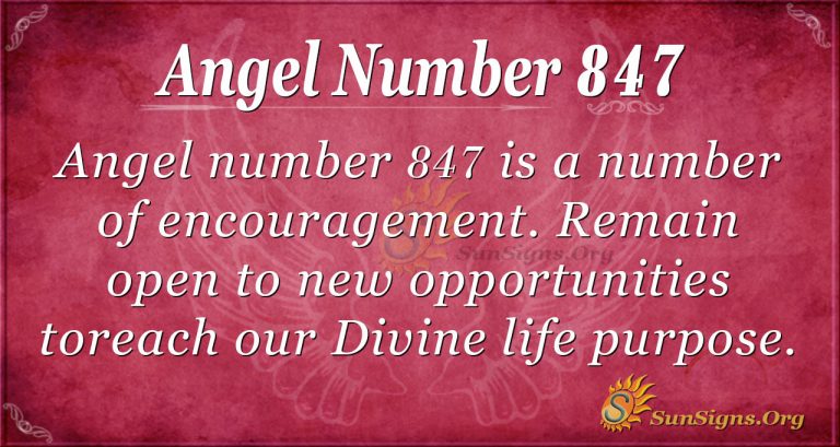 Angel Number 847 Meaning: Trust your Work - SunSigns.Org