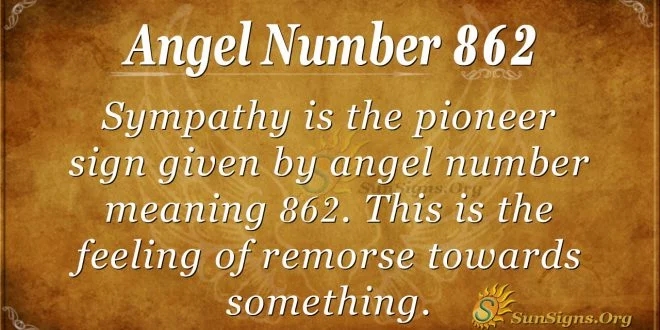 angel number 862