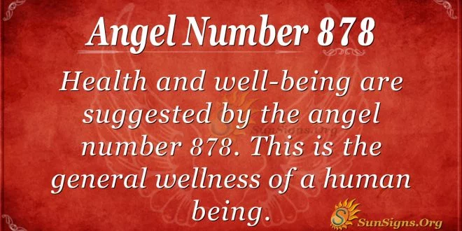 angel number 878