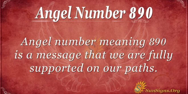 angel number 890