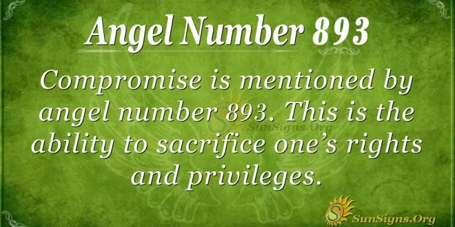 angel number 893