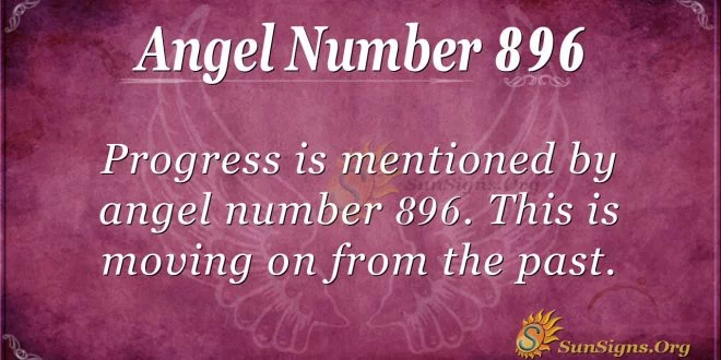 angel number 896