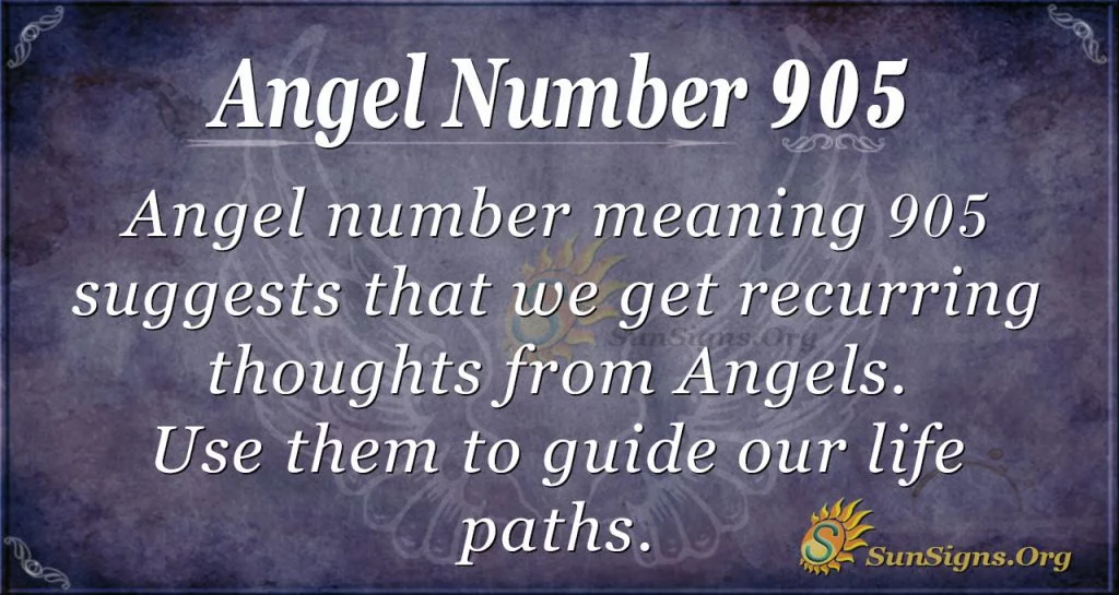 angel number 905