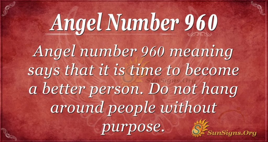 angel number 960