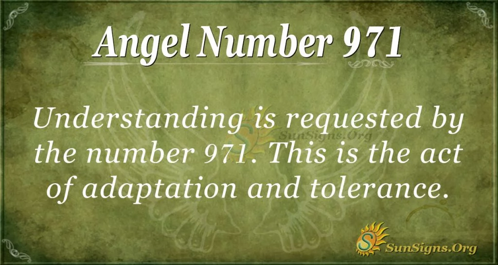 angel number 971