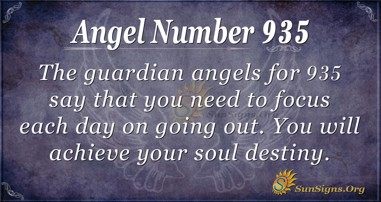 Angel Number 935 Meaning Key To Success Sunsigns Org