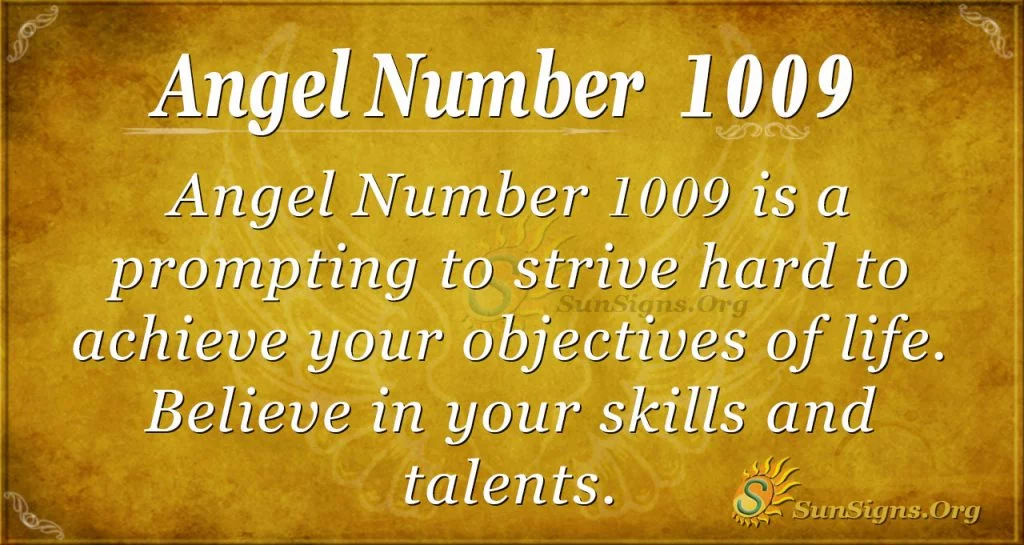 angel number 1009