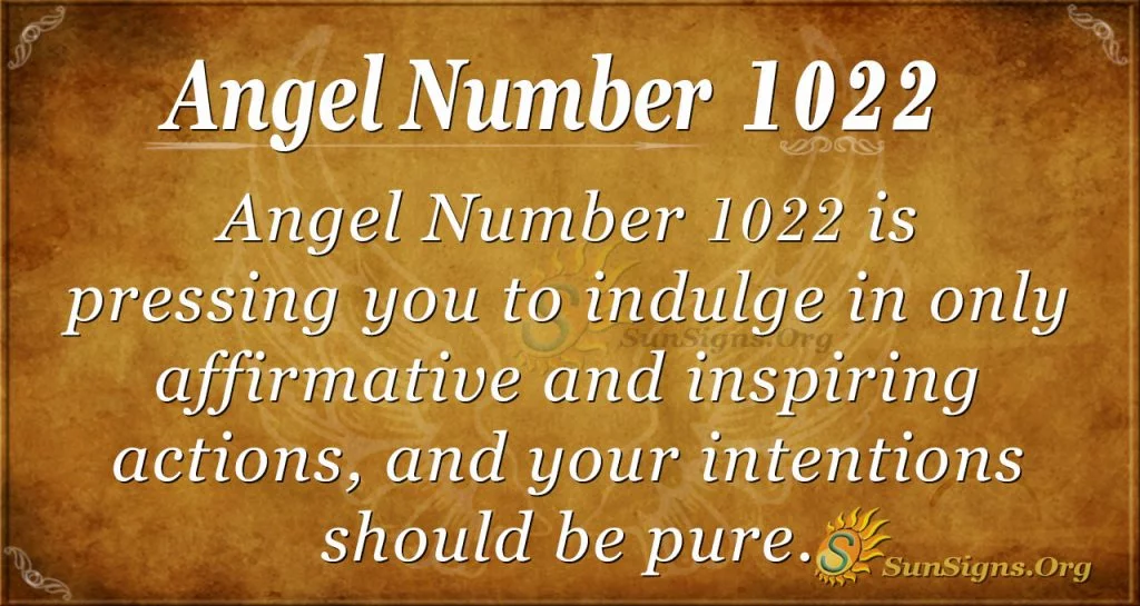 Angel numero 1022