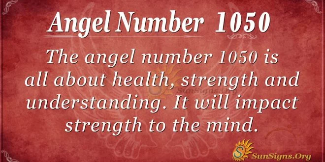 angel number 1050