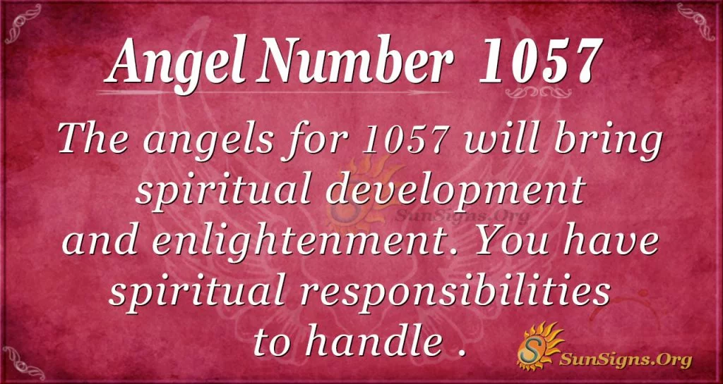 angel number 1057