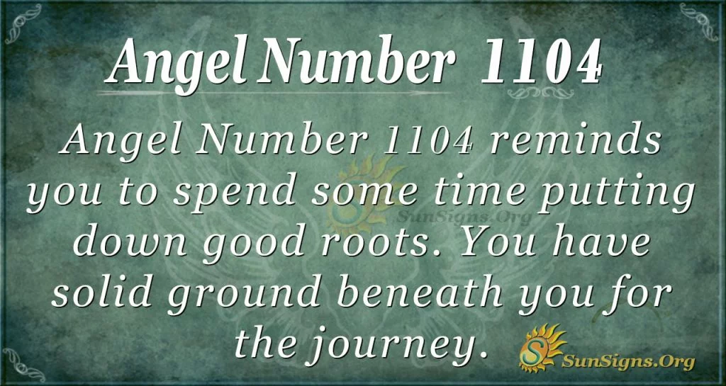 angel number 1104