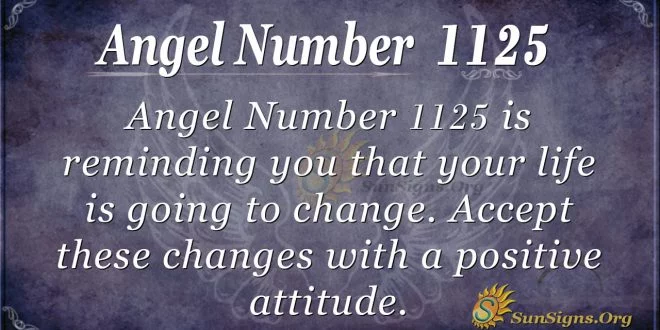 angel number 1125