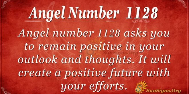 angel number 1128