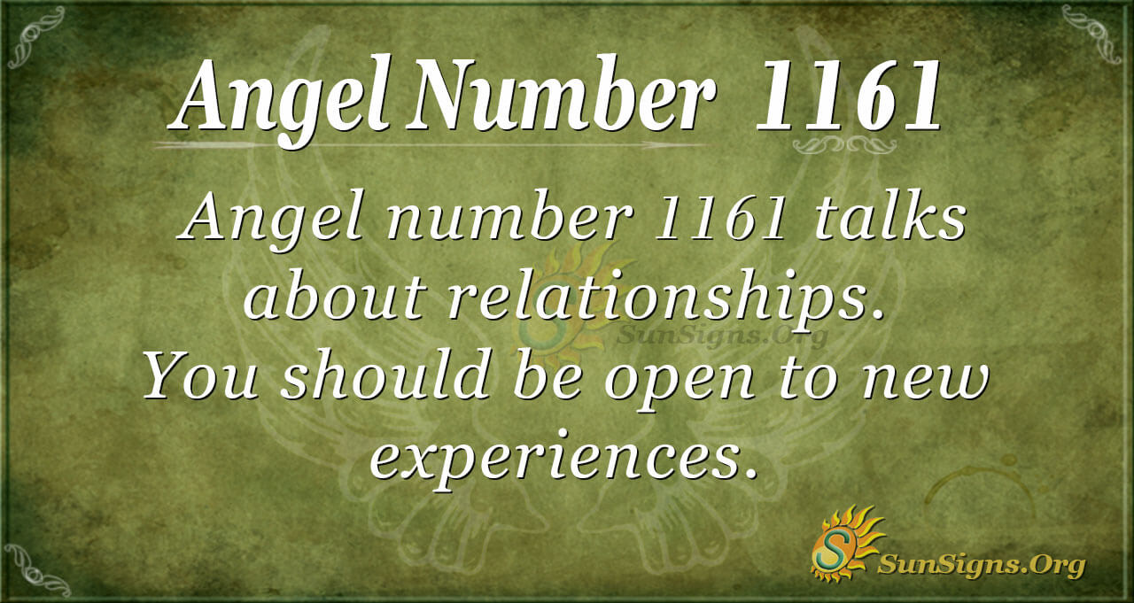 Angel Number 1161 Meaning: Expand Your Social Network - SunSigns.Org