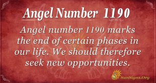 angel number 1190