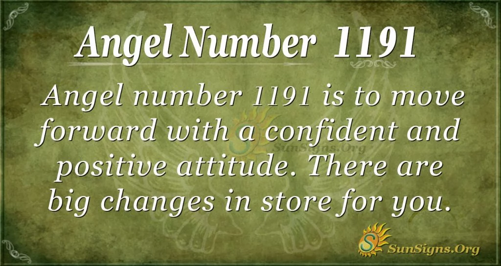angel number 1191