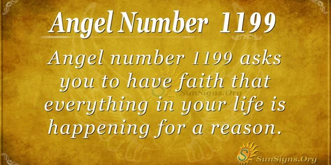 Angel Number 1199