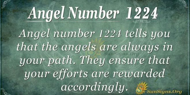 angel number 1224
