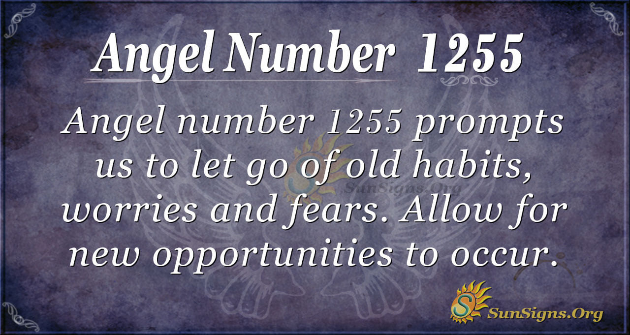 Angel Number 1255 Meaning: Adopt New Habits - SunSigns.Org