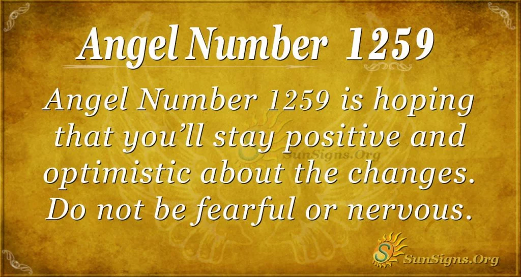 angel number 1259