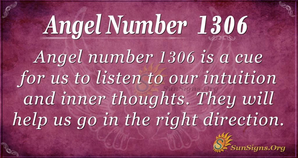 Angel number 1306