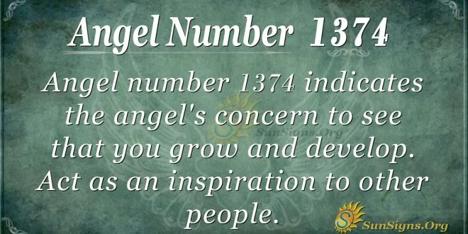 Angel Number 1374