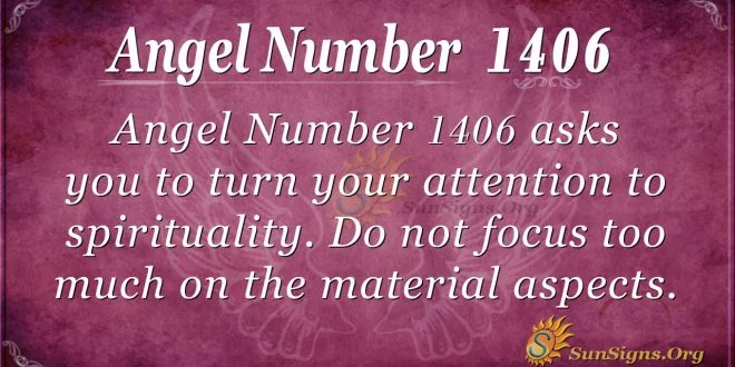 Angel Number1406