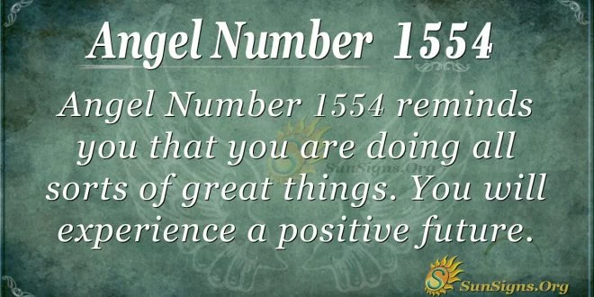Angel Number1554