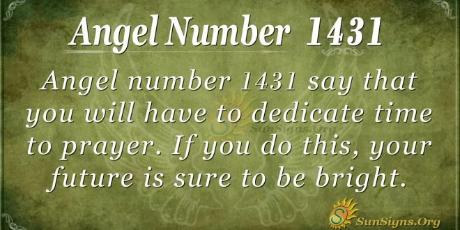Ange Number 1431