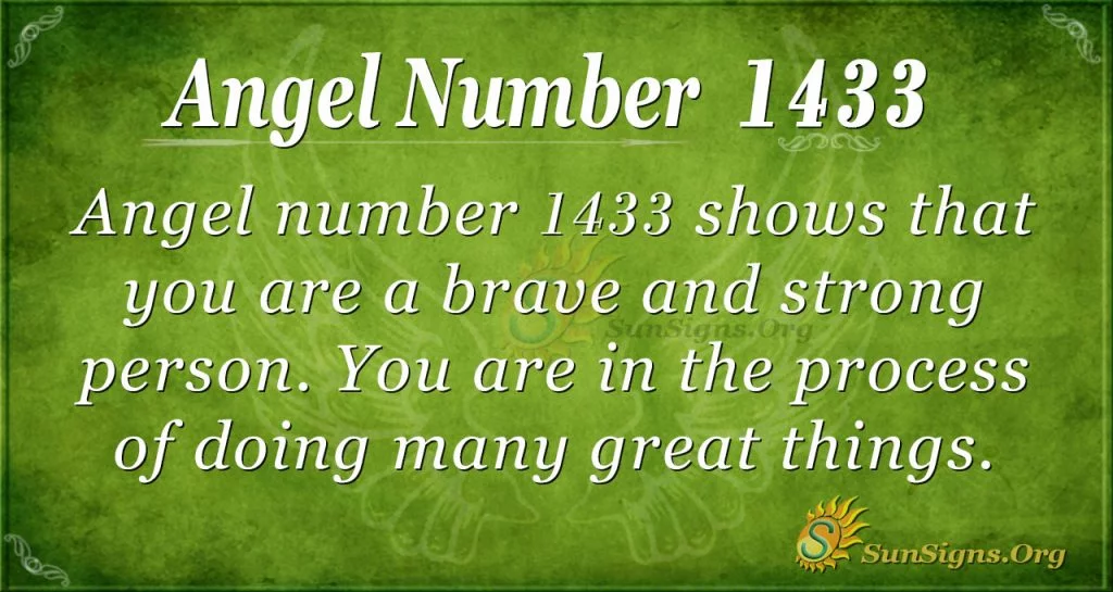 Angel Number 1433