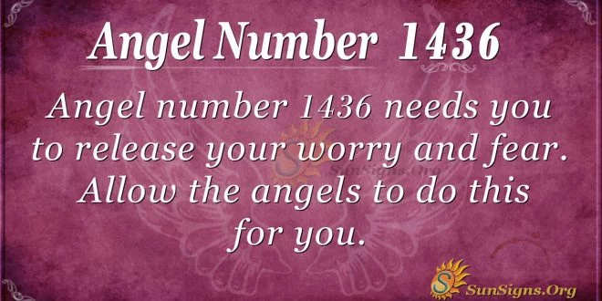 Angel Number 1436