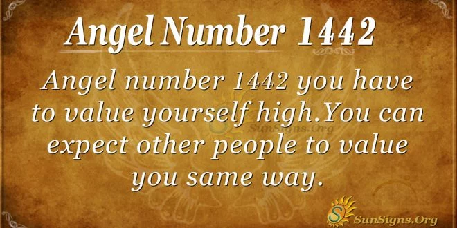 Angel Number 1442