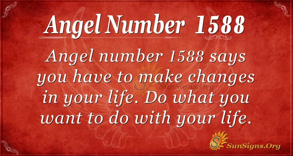Ange Number 1588