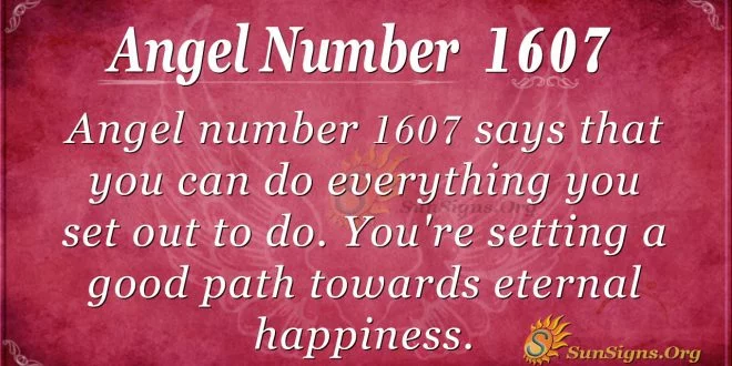 Agel Number 1607