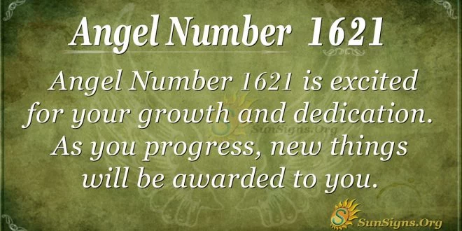 Angel Number 1621