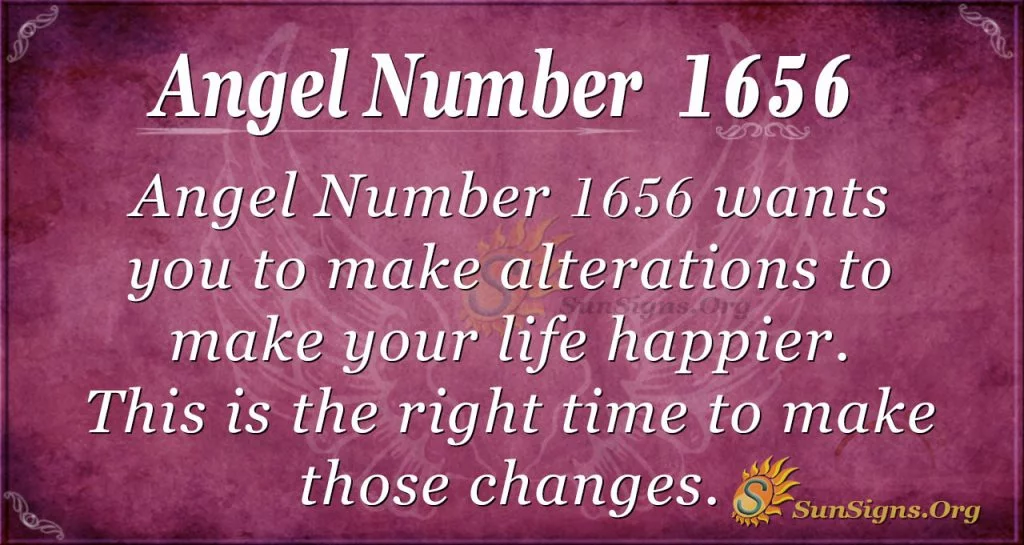 Angel Number 1656